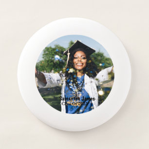 Personalized Graduation Photo and Name Wham-O Frisbee