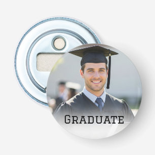 Personalized Graduation Photo Keepsake Memory Gift Bottle Opener