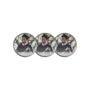 Personalized Graduation Photo Keepsake Memory Gift Golf Ball Marker