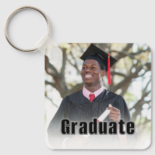 Personalized Graduation Photo Keepsake Memory Gift Keychain