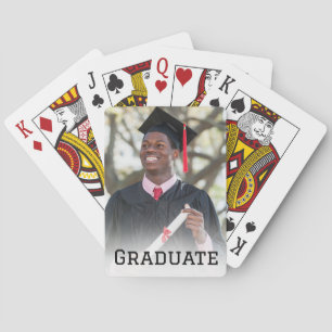 Personalized Graduation Photo Keepsake Memory Gift Poker Cards