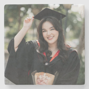 Personalized Graduation Photo Keepsake Memory Gift Stone Coaster