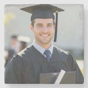 Personalized Graduation Photo Keepsake Memory Gift Stone Coaster