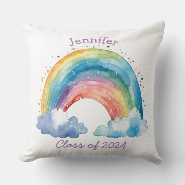 Personalized Graduation Pillow (Front)