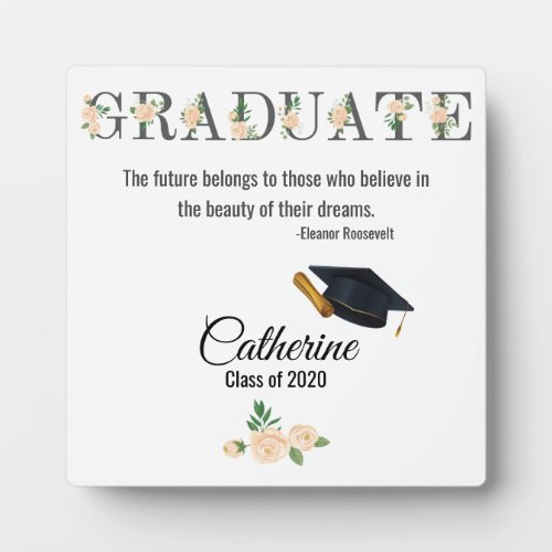 Personalized Graduation Print _ Graduation Gift Plaque