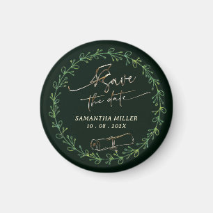 Personalized Graduation Save The Date Magnet
