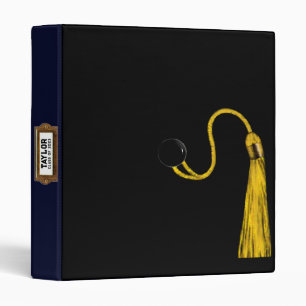 Personalized Graduation Scrapbook 3 Ring Binder