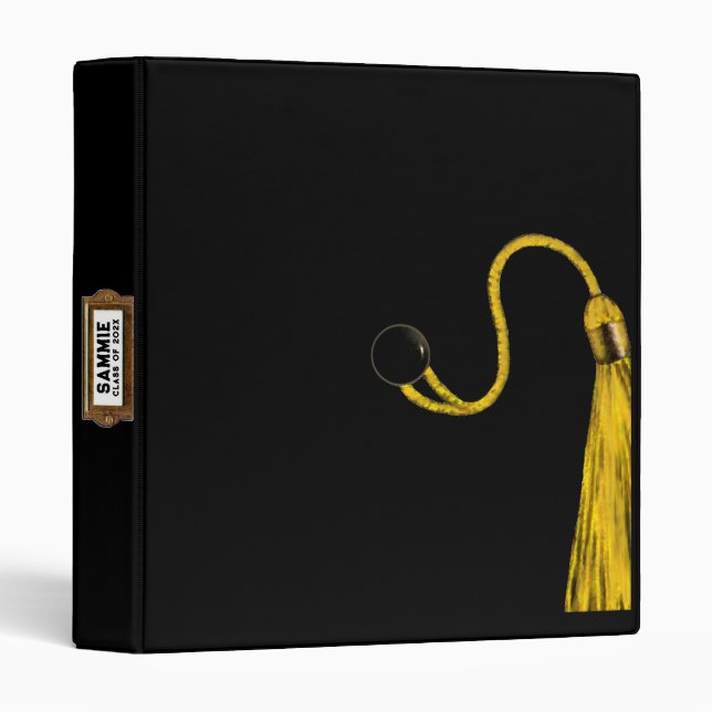 Personalized Graduation Scrapbook 3 Ring Binder (Front/Spine)