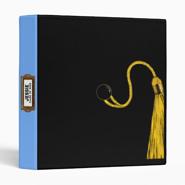 Personalized Graduation Scrapbook 3 Ring Binder (Front/Spine)