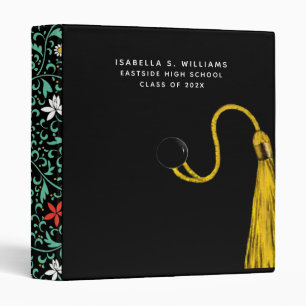 Personalized Graduation Scrapbook 3 Ring Binder