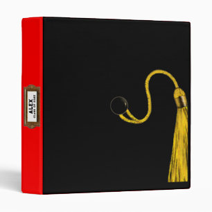 Personalized Graduation Scrapbook 3 Ring Binder