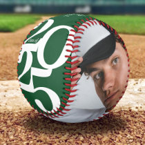 Personalized Graduation Senior 2025 Photo Baseball
