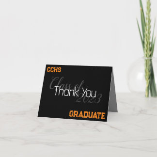 Personalized Graduation Thank You Cards