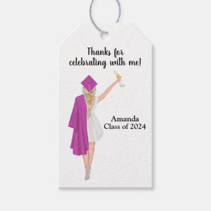 Personalized Graduation Thank You Favor Gift Tags