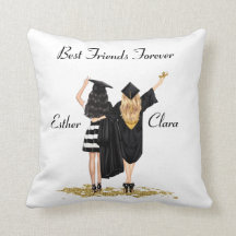 Personalized Graduation Throw Pillow