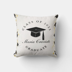 Personalized Graduation Throw Pillow