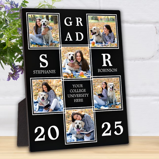 Personalized Graduation Unique Photo Collage Plaque (Creator Uploaded)
