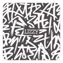 Personalized Graffiti Name Pattern — Custom Urban