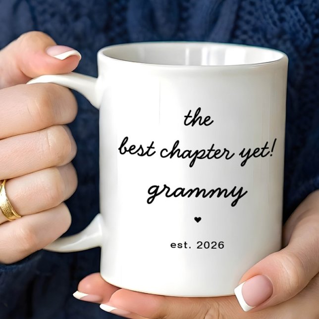 Personalized Grammy Mug Best Chapter Yet (Creator Uploaded)