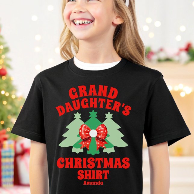 Personalized Granddaughter's Christmas Shirt (Creator Uploaded)
