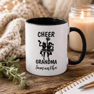Personalized Grandma Cheerleader Mug