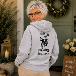 Personalized Grandma Cheerleader Sweatshirt Hoodie