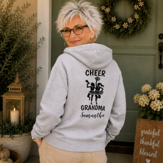 Personalized Grandma Cheerleader Sweatshirt Hoodie