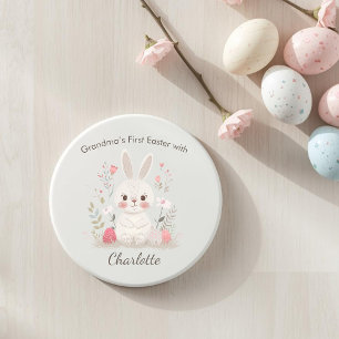 Personalized Grandma Easter Coaster – First Easter