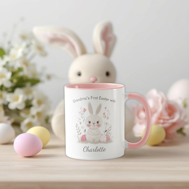 Personalized Grandma Easter Mug – First Easter (Creator Uploaded)
