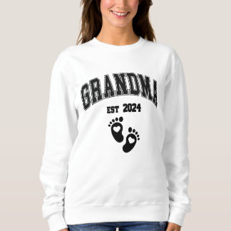 Personalized Grandma Est. Sweatshirt
