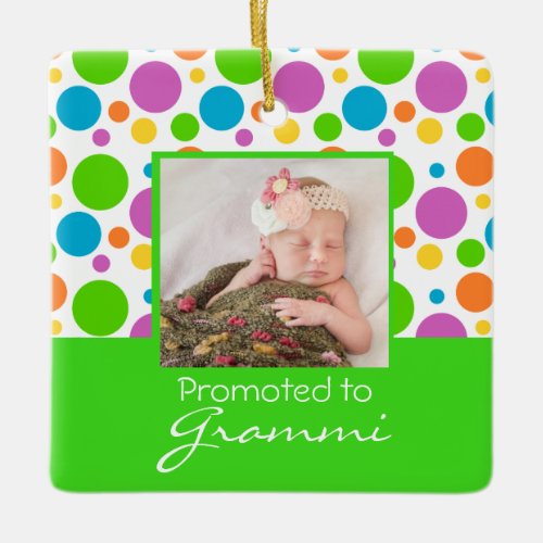 Personalized Grandma First Christmas Ornament