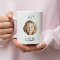 Personalized Grandma Gift | Custom Grandchild Face