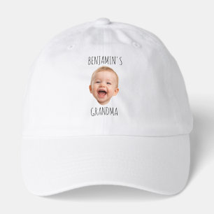 Personalized Grandma Gift   Custom Grandchild Face Hat