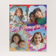 Personalized Grandma Gift Grandkids Fun Photo