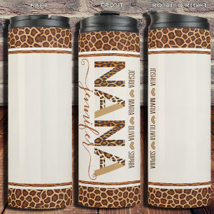 Personalized grandma gift nana tumbler grandkids