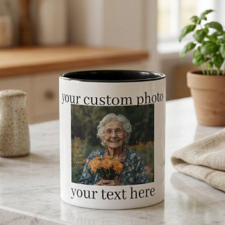 Personalized Grandma Mug Custom Photo Gift