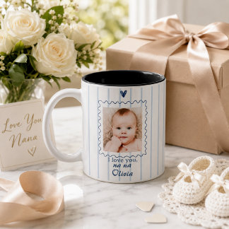 Personalized Grandma Mug with Baby Photo