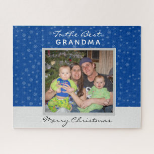 Personalized Grandma Photo Jigsaw Puzzle