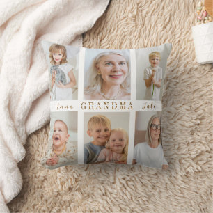 Personalized Grandma Pillow   Custom Photos