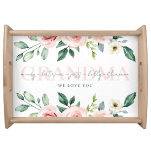 Personalized Grandma Serving Tray
