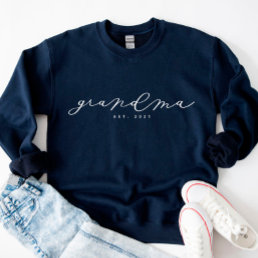 Personalized Grandma Sweatshirt