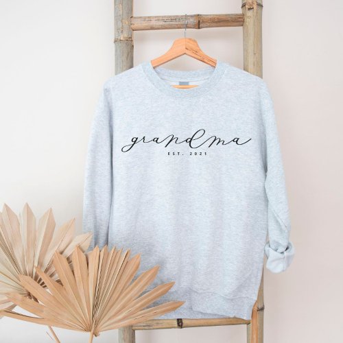 Personalized Grandma Sweatshirt