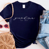 Personalized Grandma T-Shirt
