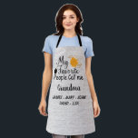Personalized Grandma with names of the grandkids Apron<br><div class="desc">Personalized Grandma with names of the grandkids</div>