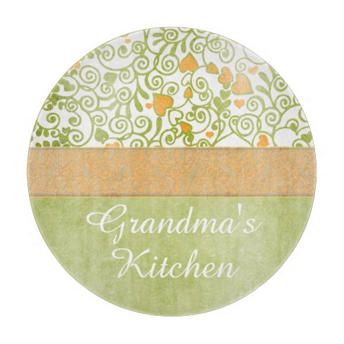 Personalized Grandmas Kitchen Cutting Board