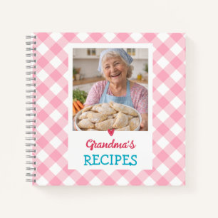 PERSONALIZED Grandma's Recipe Book (ADD YOU PHOTO)