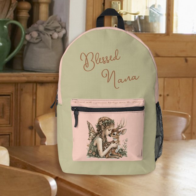 Personalized Grandmother Nana Diaper Bag Backpack (Creator Uploaded)