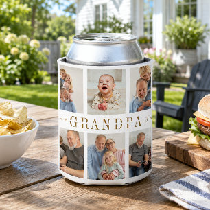 Personalized Grandpa Can Cooler