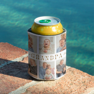 Personalized Grandpa Can Cooler