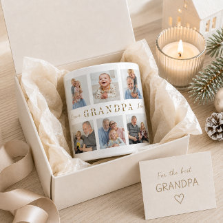 Personalized Grandpa Espresso Mug | Custom Photos